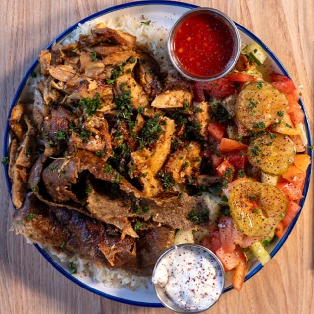 Mix Gyro Plate.
